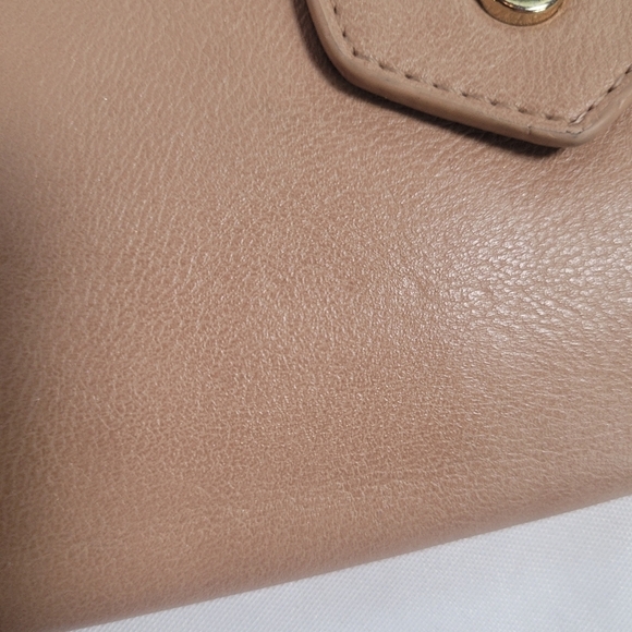 Antik Kraft Tan Beige Slim Low Profile Wallet - Picture 2 of 10